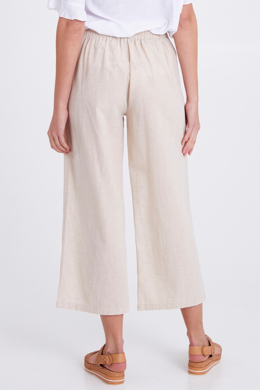 Pants & Leggings Threadz | Sailor Linen Blend Pant