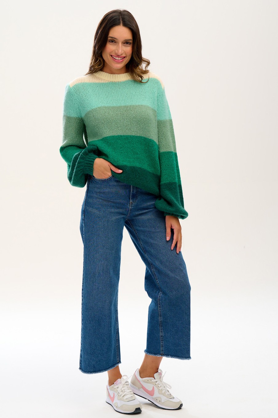 Tops Sugarhill Brighton | Essie Jumper Greenomb