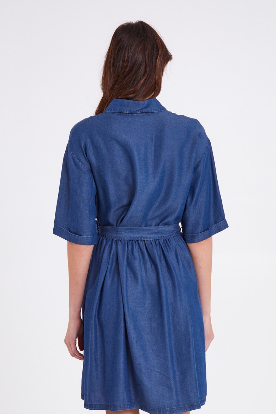 Dresses Betty Basics | Miley Lyocell Shirt Dress