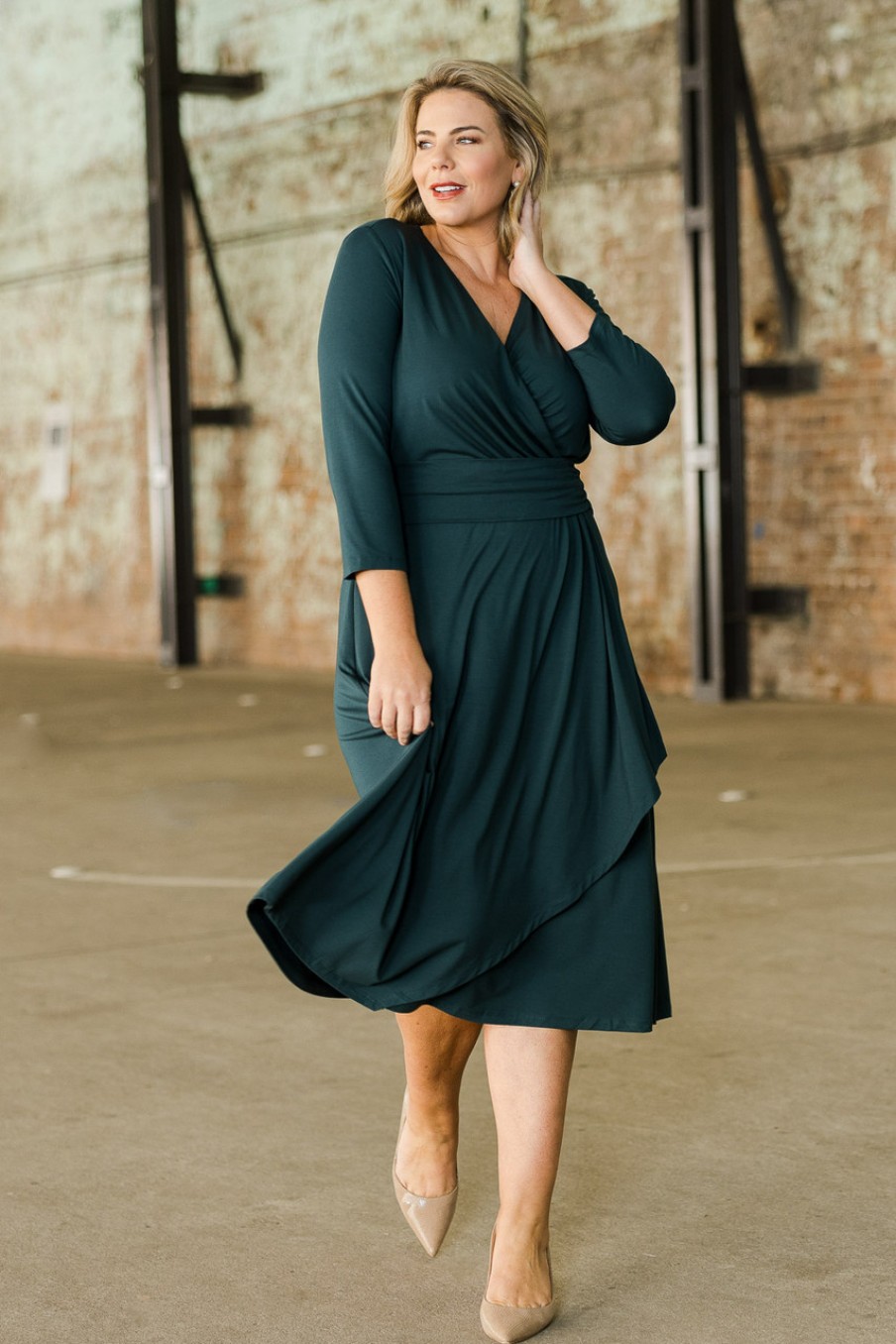 Dresses bird by design | The Bamboo Faux Wrap Dress