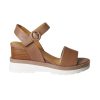 Shoes EOS | Jadon Leather Wedge Heel Taupe