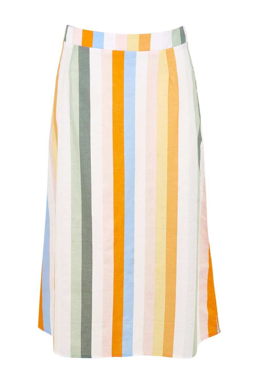 Skirts handpicked by birds | A Line Midi Skirt Rainbow