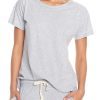 Lingerie & Sleepwear Papinelle | Jada Organic Cotton Knit Tee Grey