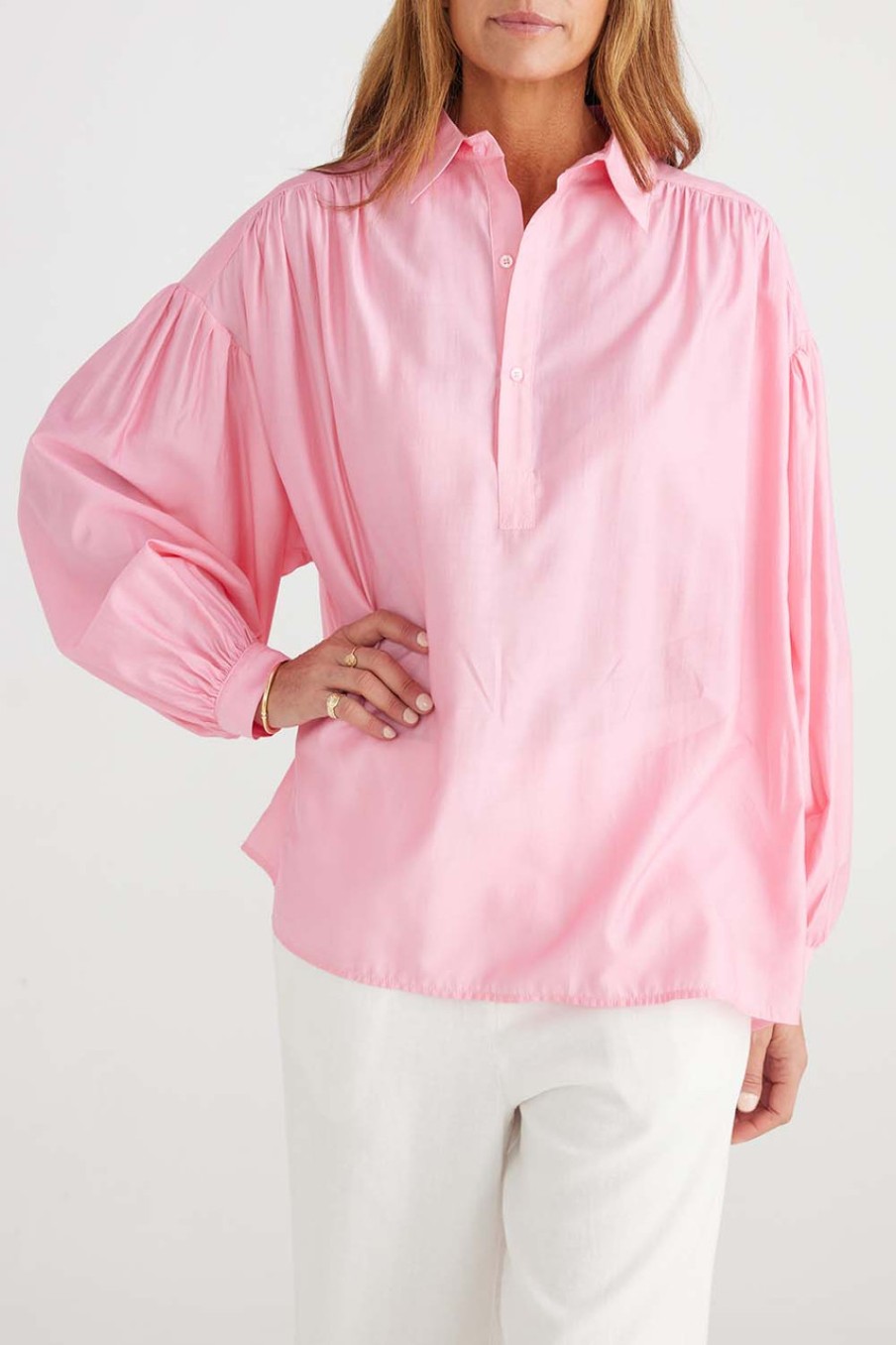 Tops Brave & True | Asta Shirt Pink