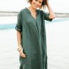 Dresses Natural for birds | Linen Summer Relaxed Dress