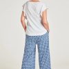 Pants & Leggings Thought | Clementine Oragnic Jersey Culotte Navy