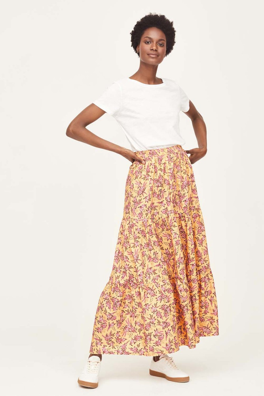 Skirts Thought | Marlett Tiered Skirt Mango