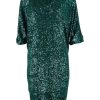 Dresses Moonlight Bird | Margaret Sequin Dress Emerald