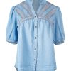 Tops Foxwood | Annabella Top Midblue