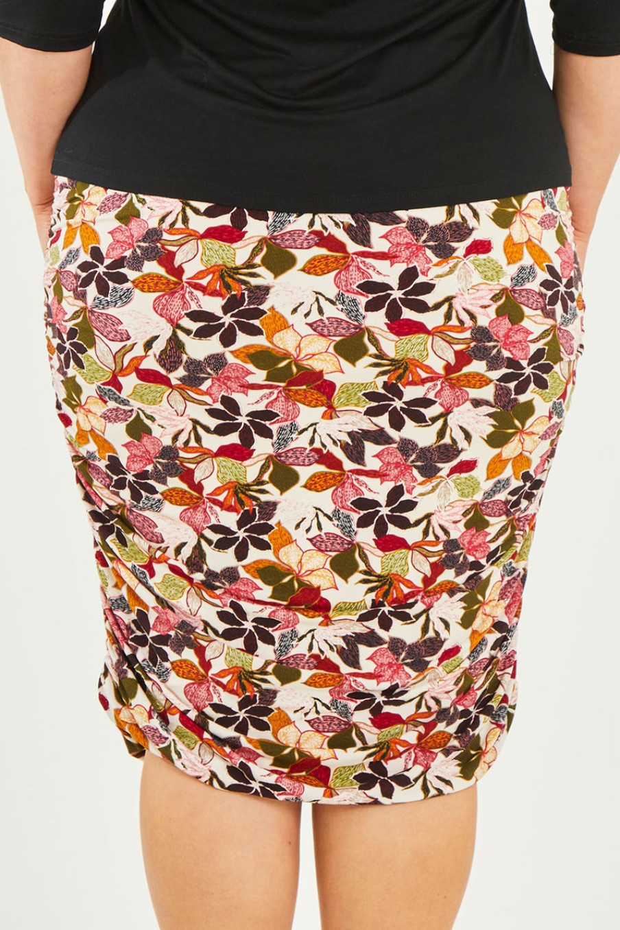 Skirts Belle bird | Belle Lined Side Gathered Skirt