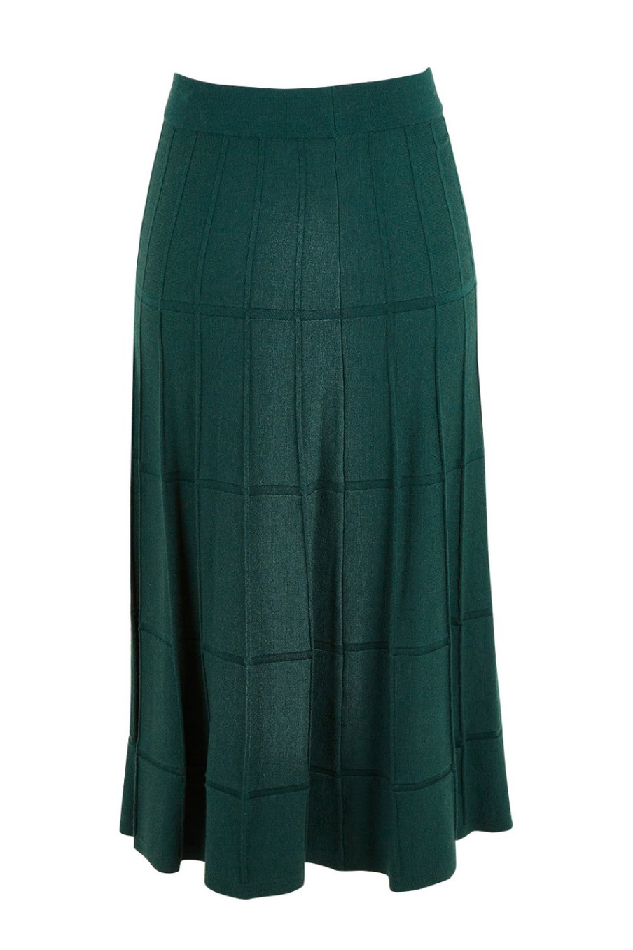 Skirts bird by design | The Midi Textured Knit Skirt Tealgreen