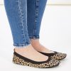 Shoes Secret Weapons | Fold Up Flats Leopard