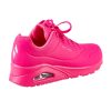 Shoes Skechers | Uno Lace Up Sneaker Hotpink