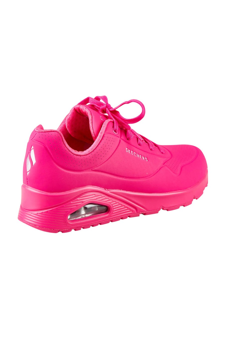 Shoes Skechers | Uno Lace Up Sneaker Hotpink