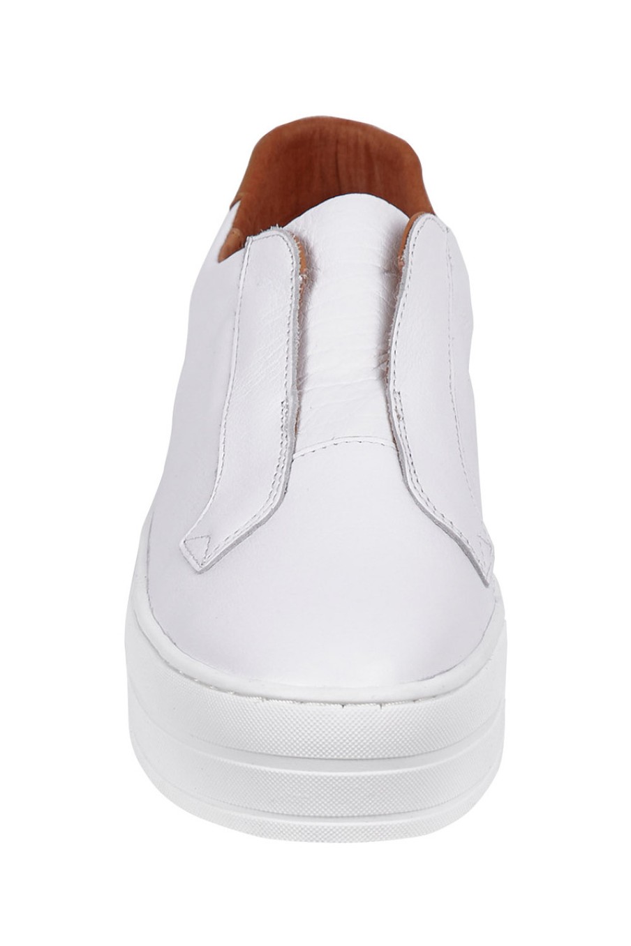 Shoes Django & Juliette | Shia Leather Pull On Sneaker