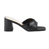 Shoes Verali | Stella Block Heel Mule Black