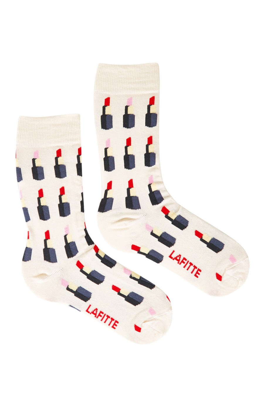 Lingerie & Sleepwear LaFitte | Australian Made Lipstick Socks Cream