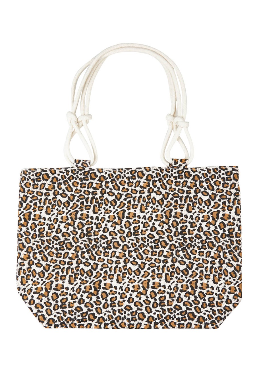 Accessories Morgan & Taylor | Brighton Beach Bag Leopard