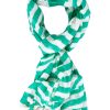 Accessories Holiday | Madrid Stripe Scarf Applegreen