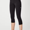 Pants & Leggings Running Bare | Ab Waisted Power Moves 7/8 Tight Black