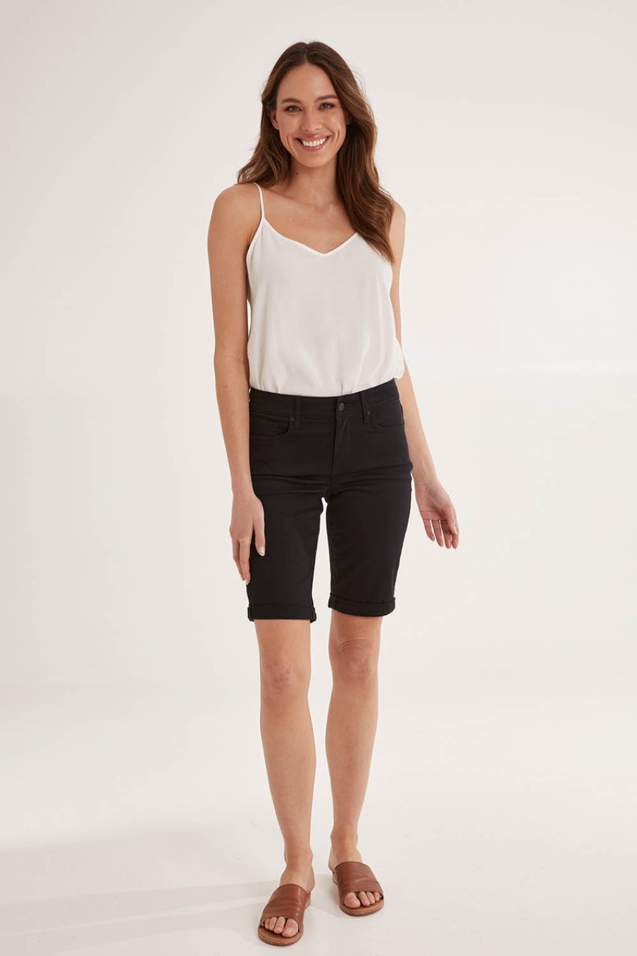 Shorts Not Your Daughters Jeans | Briella Short Black