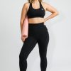 Lingerie & Sleepwear Running Bare | No Bounce Sports Bra Black