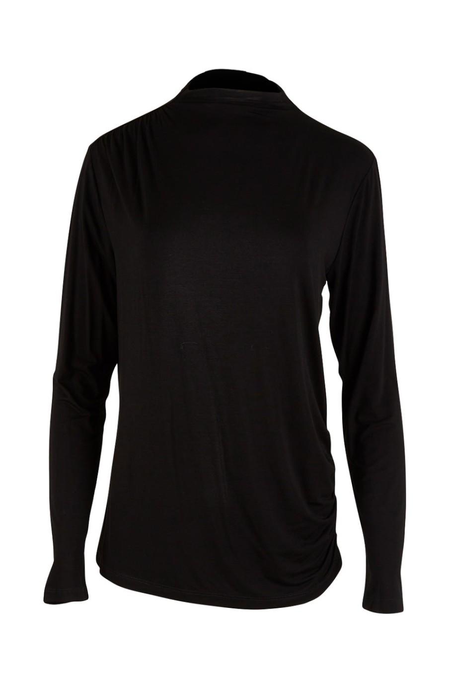 Tops bird by design | The Modal Drape Top Black