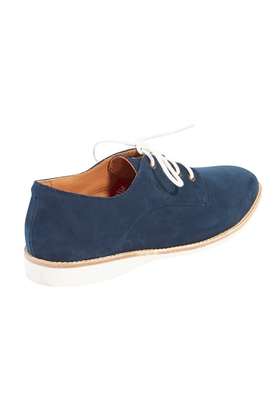 Shoes Rollie | Derby Nubuck Flat Navy