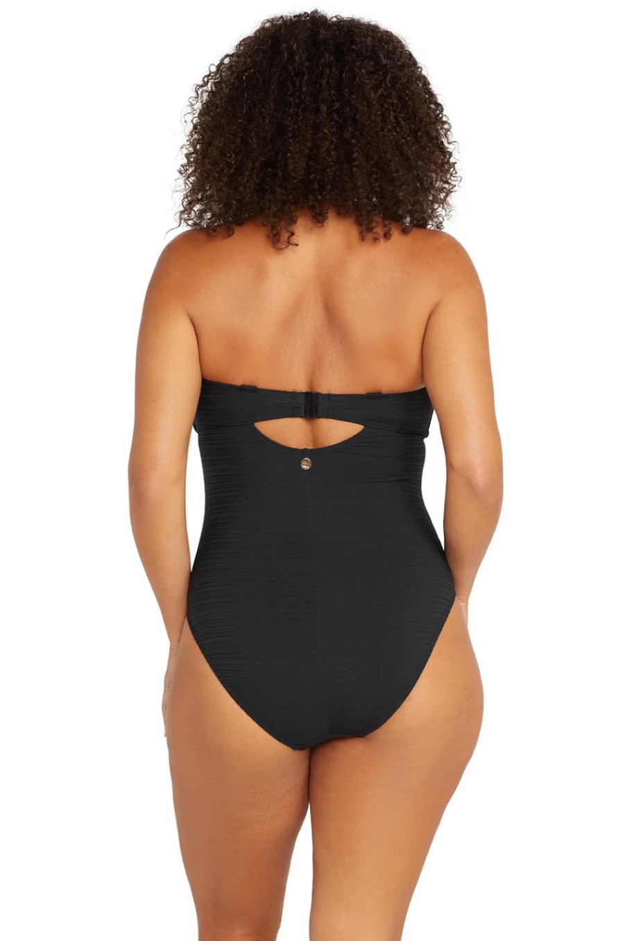 Swimwear Artesands | Botticelli Underwire Bandeau One Piece Black