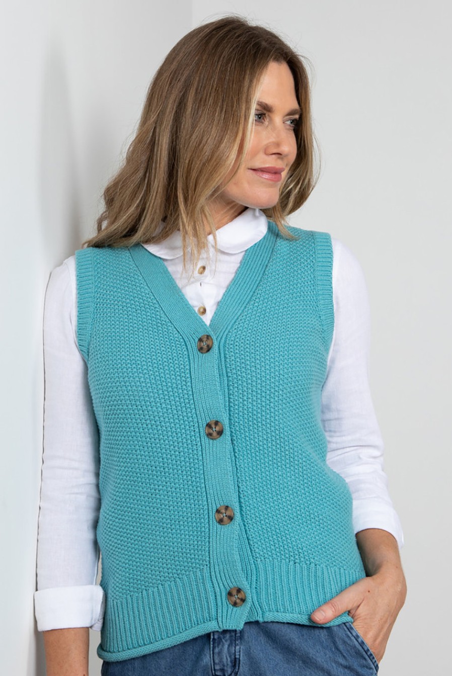 Coats & Jackets Lily & Me | Springtide Vest Duckegg