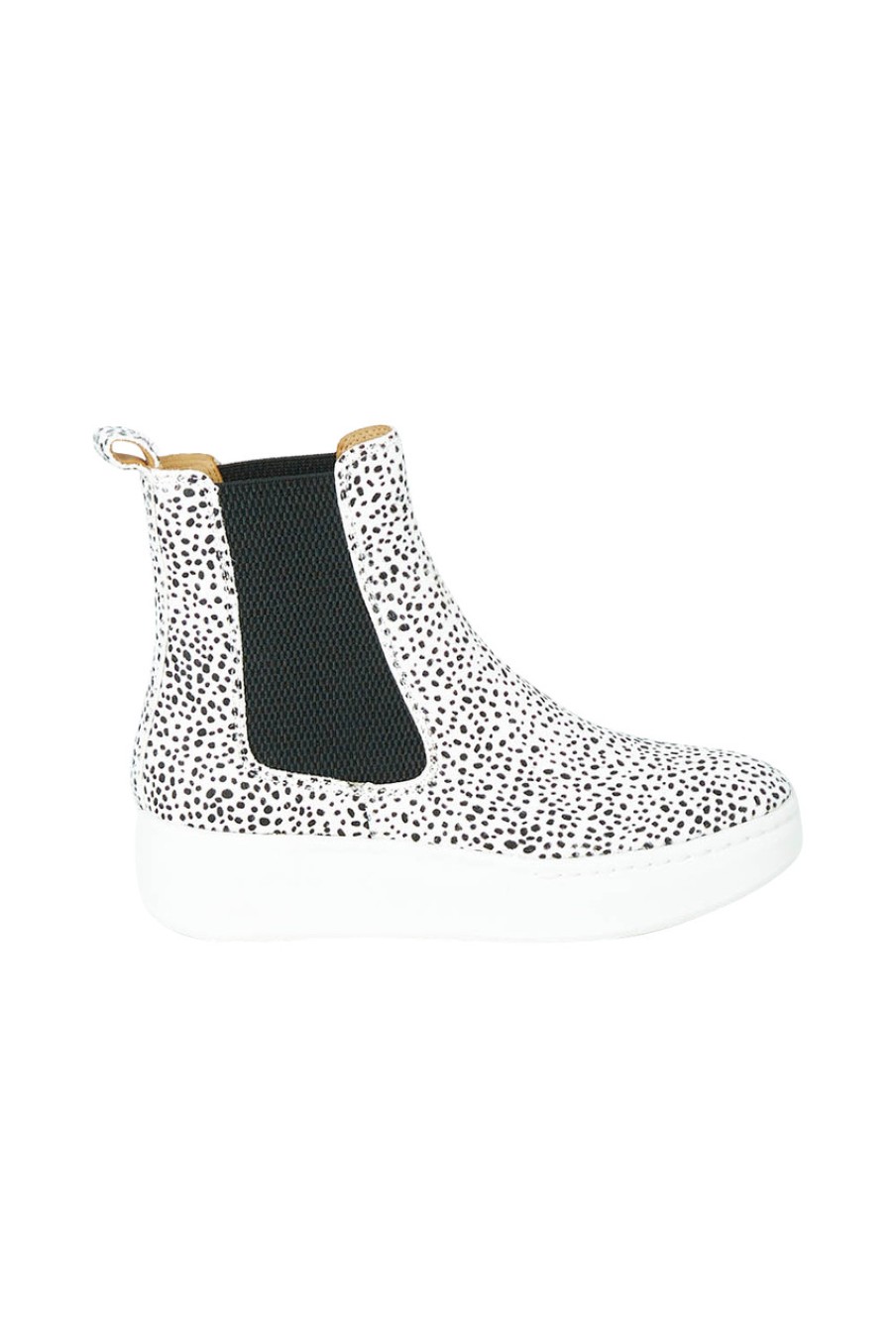 Shoes Rollie | Chelsea City Leather Boot Snowleopar