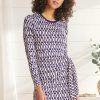 Dresses Hatley | Wrap Dress Geometric