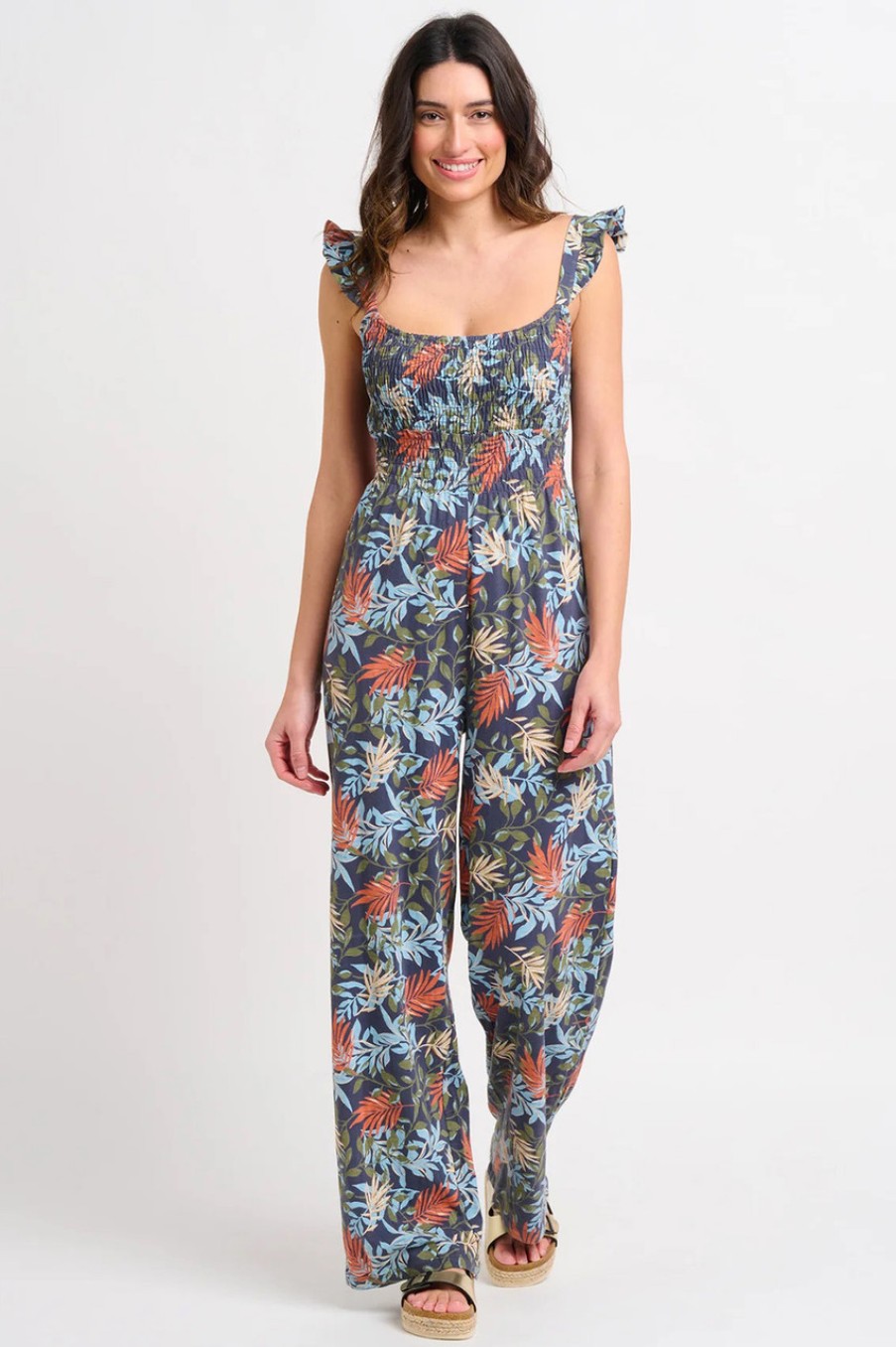 Jumpsuits & Playsuits Brakeburn | Trailing Tropics Jumpsuit Multi