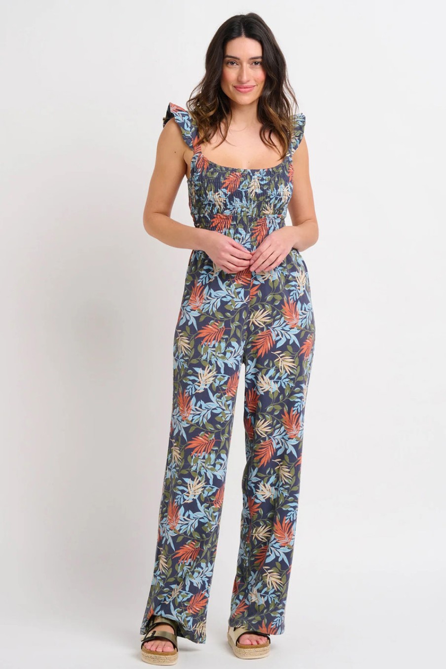 Jumpsuits & Playsuits Brakeburn | Trailing Tropics Jumpsuit Multi