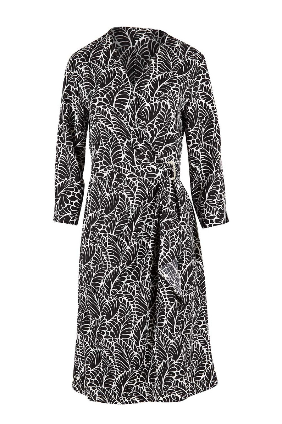 Dresses bird by design | The Define Printed Wrap Dress Fern