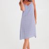 Lingerie & Sleepwear Florence Broadhurst | Basketweave Short Chemise Dusk