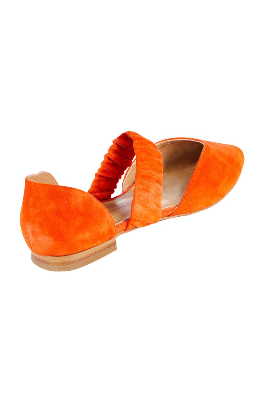 Shoes Mollini | Gatha Suede Flat Orange