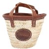 Accessories 2 Duck Trading | Baby Basket With Leather Trim Natural