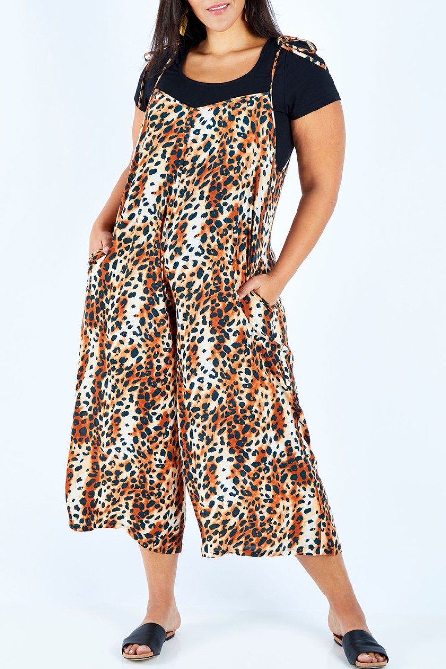 Jumpsuits & Playsuits boho bird | Oh The Places You Will Go Jumpsuit Leopard