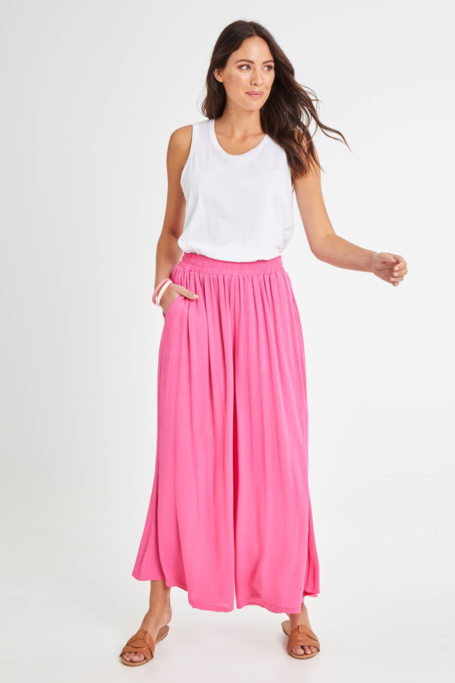 Pants & Leggings Betty Basics | Renae Wide Leg Pants