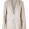 Coats & Jackets boho bird | Elegant Persuasion Oversized Blazer Bone