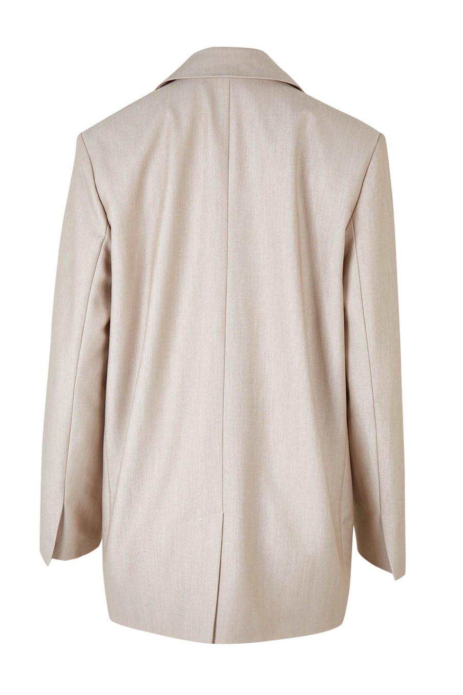 Coats & Jackets boho bird | Elegant Persuasion Oversized Blazer Bone