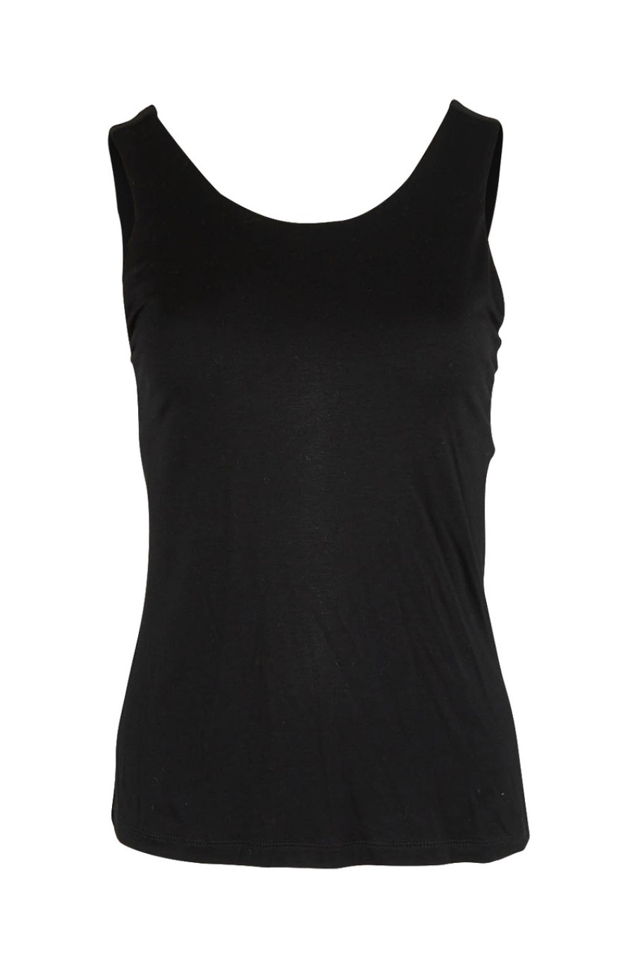 Tops Unwind by Birdsnest | Modal Shelf Bra Tank Black