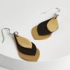 Accessories Ki & Co | Australian Made Leather Teardrop Earring