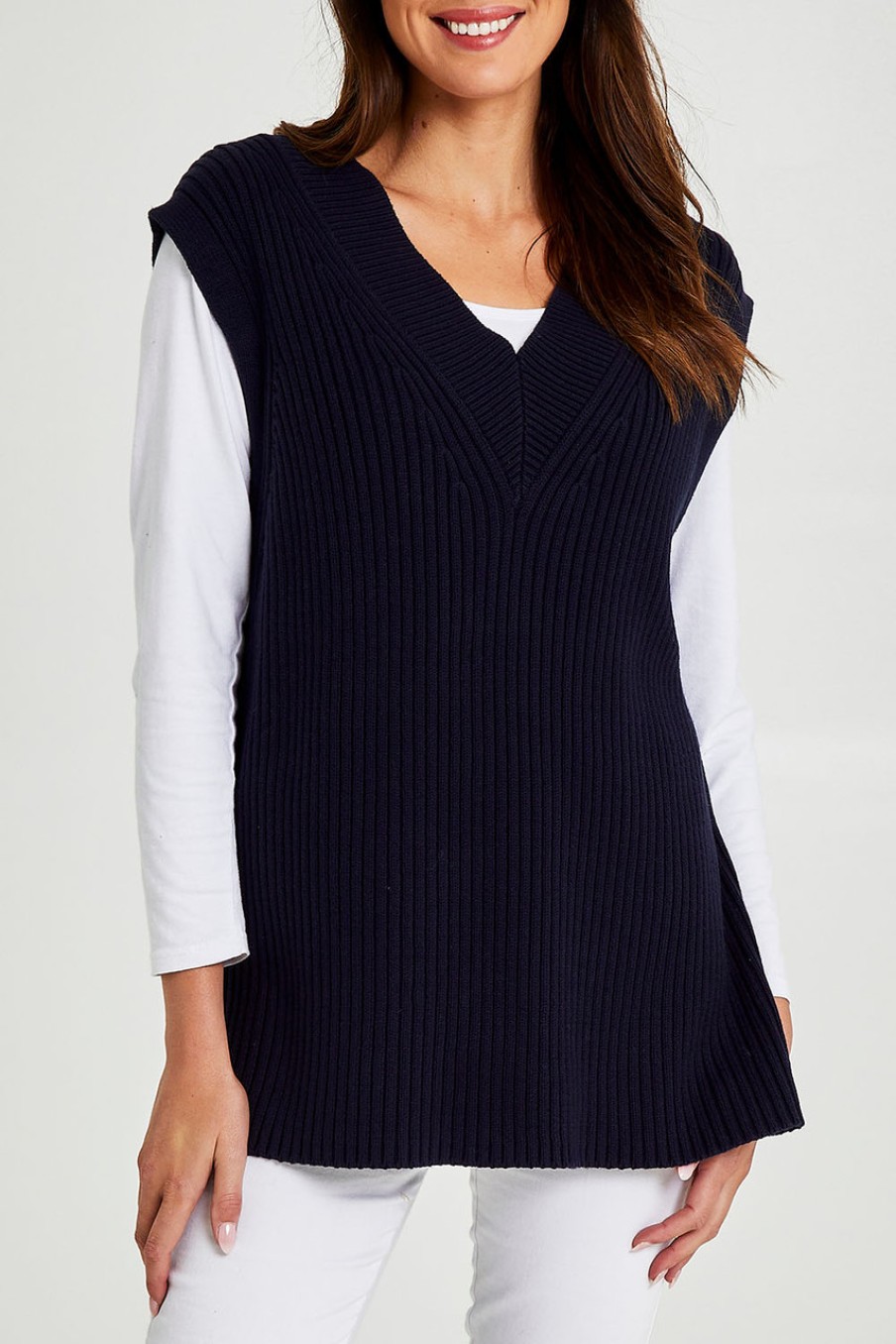 Coats & Jackets Betty Basics | Tarina Knit Vest