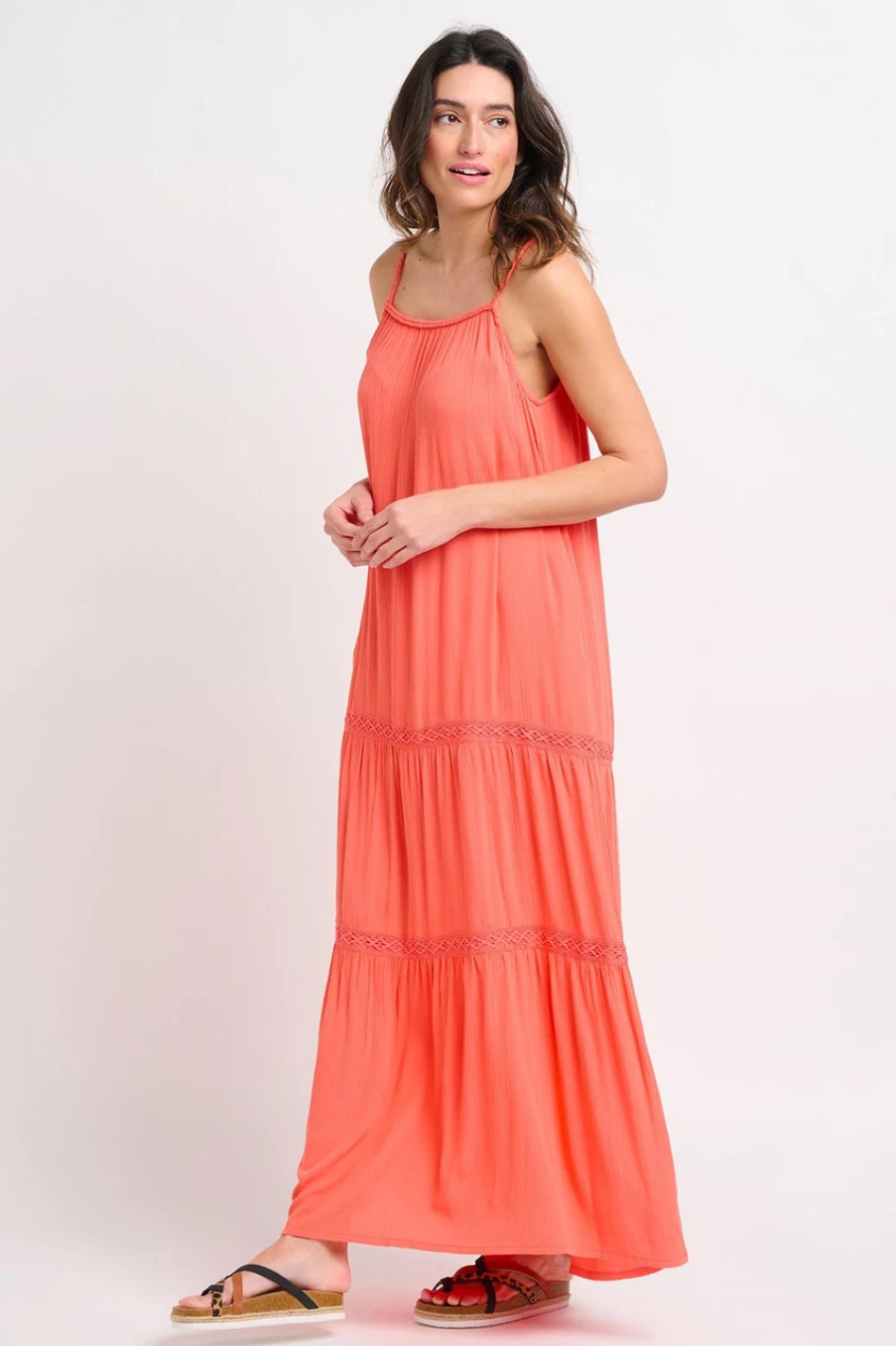 Dresses Brakeburn | Amara Maxi Dress Coral