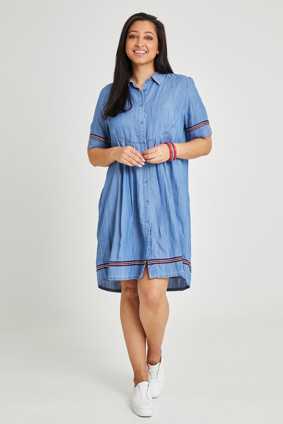 Dresses handpicked by birds | Pleat Detail Shirt Dress