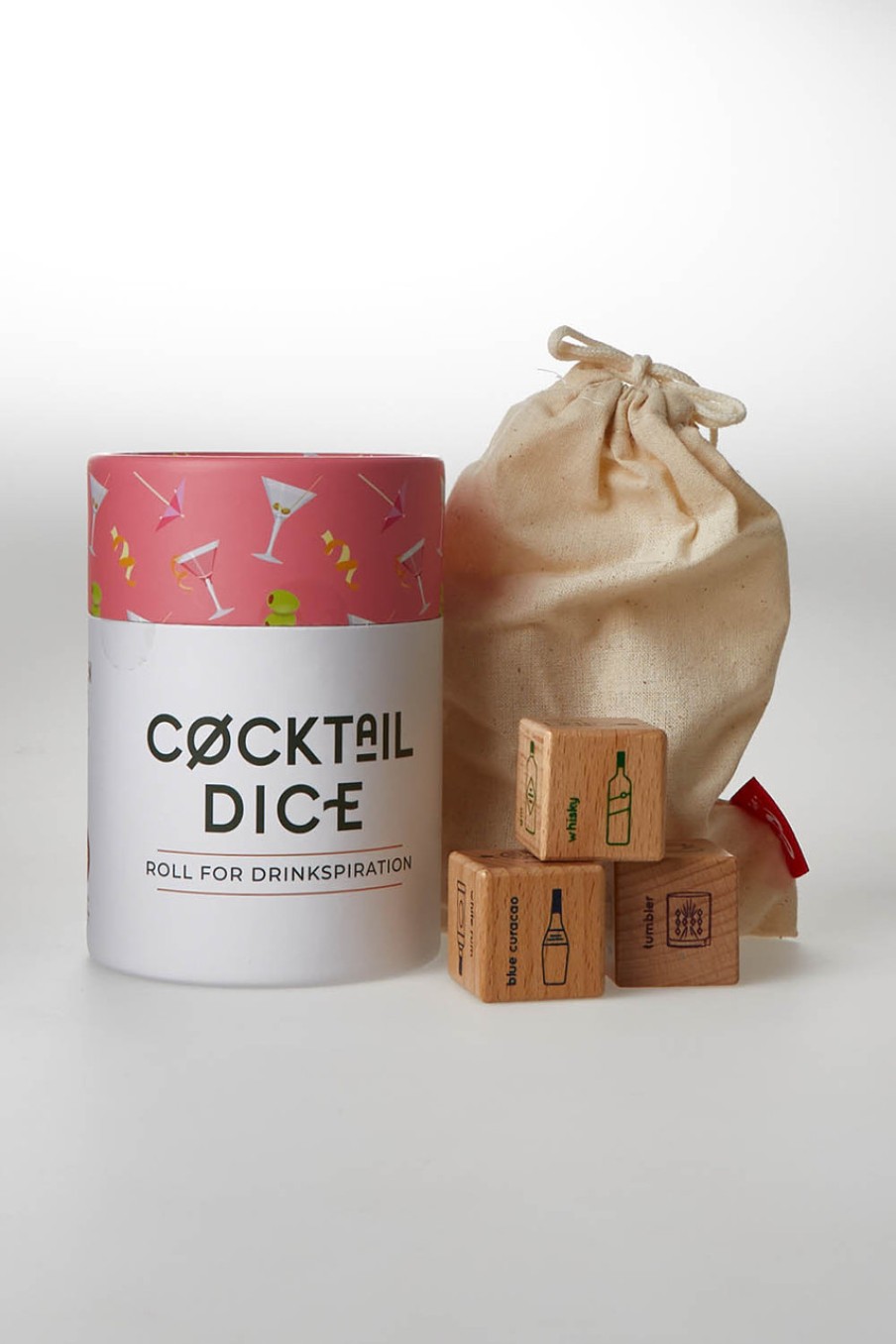 Accessories IS Gifts | Cocktail Dice White