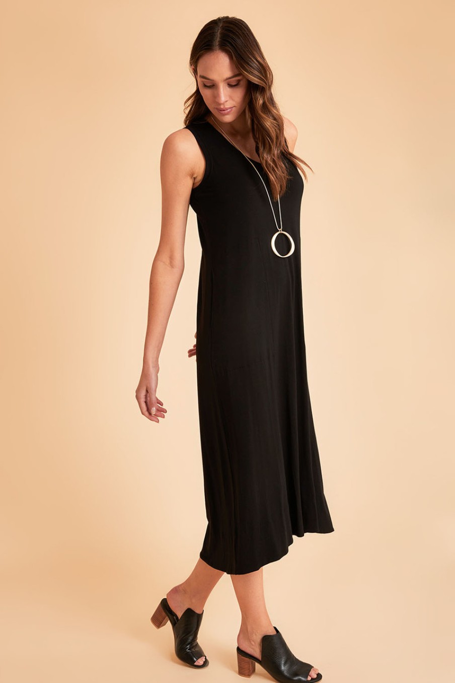 Dresses bird keepers | The Luxe Sleeveless Maxi Dress Black