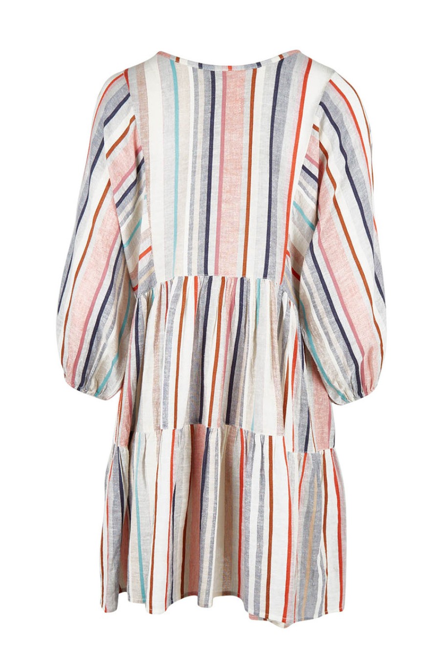 Dresses boho bird | Easy Day Yarn Dyed Cotton Dress Stripe